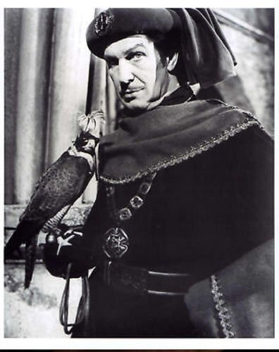 Vincent Price as the wicked Prince Prospero in The Masque of the Red Death