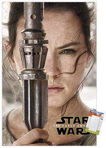 Rey, the protagonist from The Force Awakens