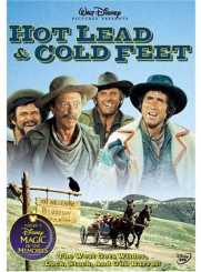 Walt Disney Pictures Preseents Hot Lead & Cold Feet - The West Gets Wilder, lock, stock and gun barrel - Jim Dale, Karen Valentine, Don Knotts, Jack Elam, Darren McGavin