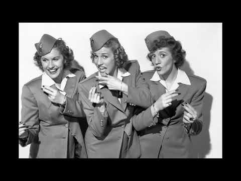 Song lyrics to Bounce Me Brother with a Solid Four, Lyrics by Don Raye, Music by Hugh Prince, Performed by The Andrews Sisters in Buck Privates