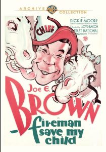 Fireman Save My Child (1932) starring Joe E. Brown, Evalyn Knapp, Lilian Bond, Guy Kibbee