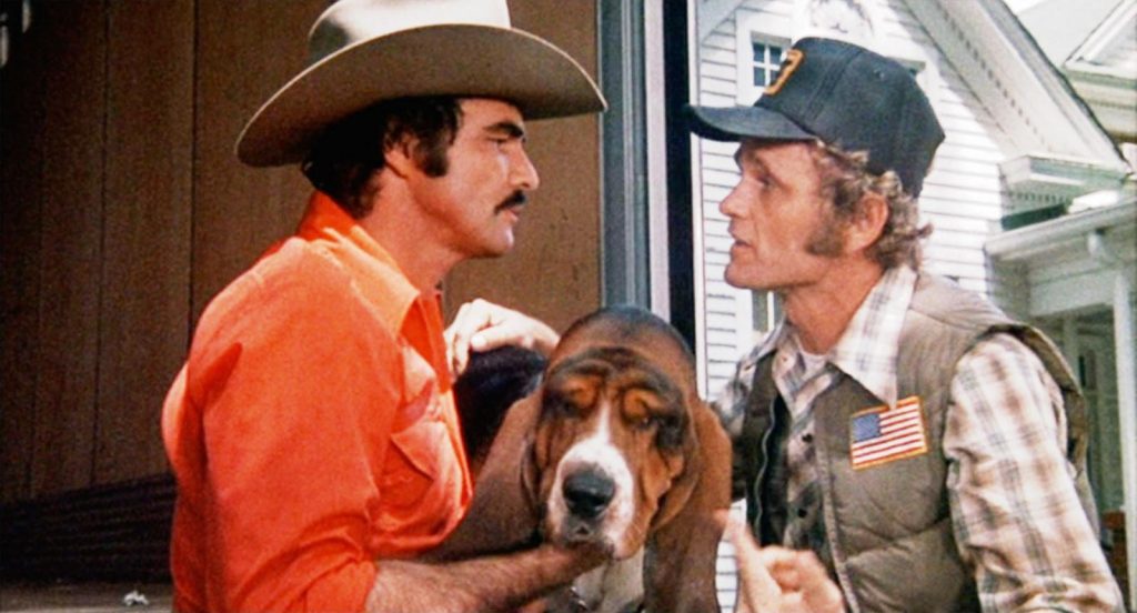 Burt Reynolds and Jerry Reed in Smokey and the Bandit
