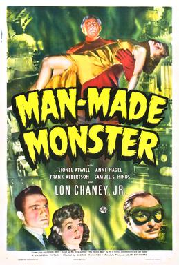 Man Made Monster (1941), starring Lionel Atwill, Lon Chaney Jr.