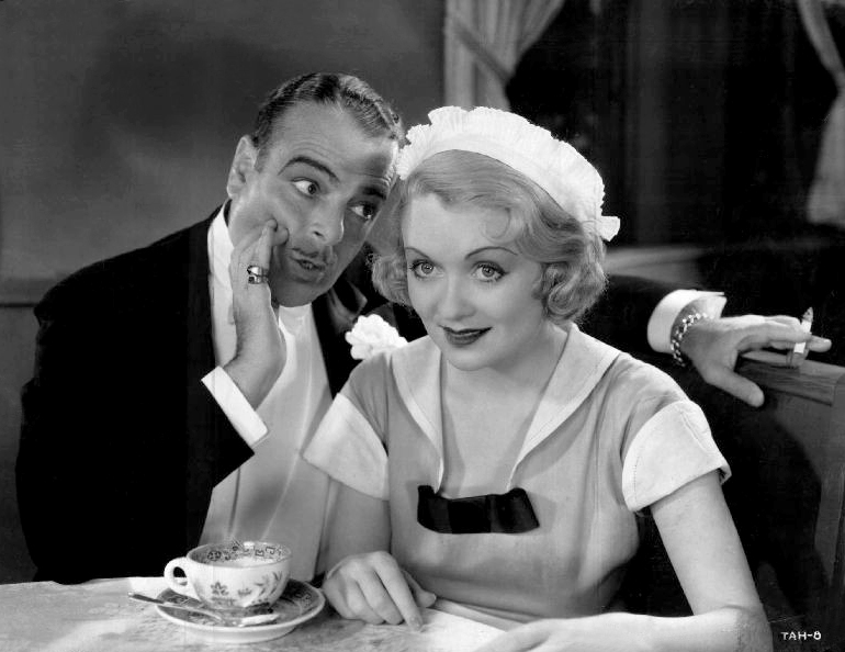 Lowell Sherman and Constance Bennett in What Price Hollywood?