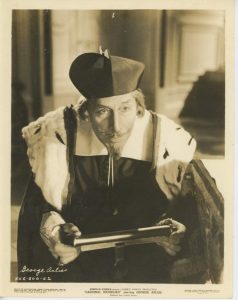 George Arliss as Cardinal Richelieu