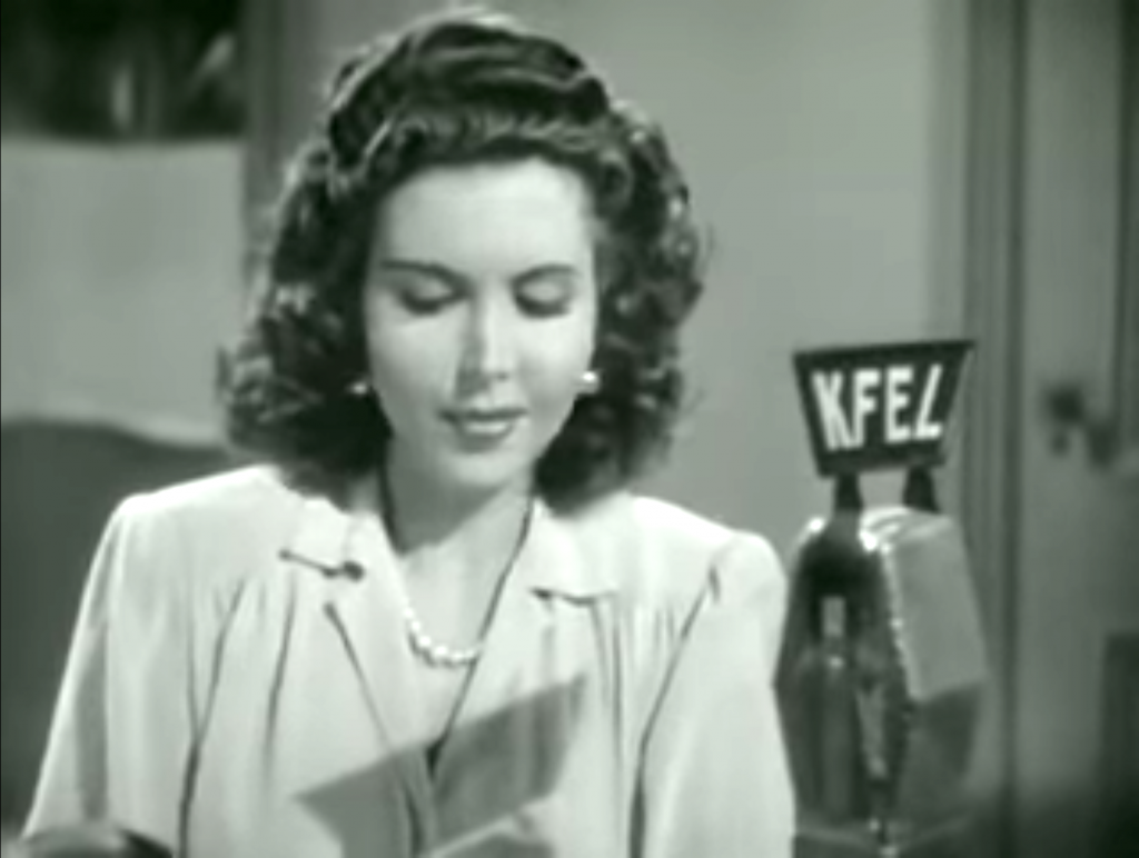 Ann Miller as the title character in Reveille with Beverly