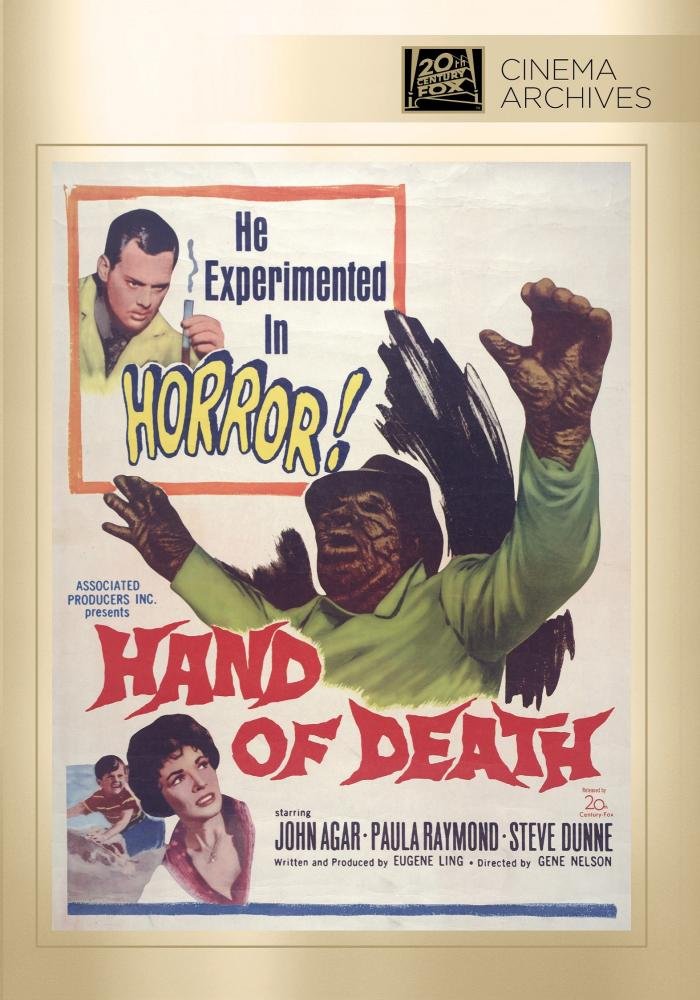 Hand of Death (1962) starring John Agar, Paula Raymond