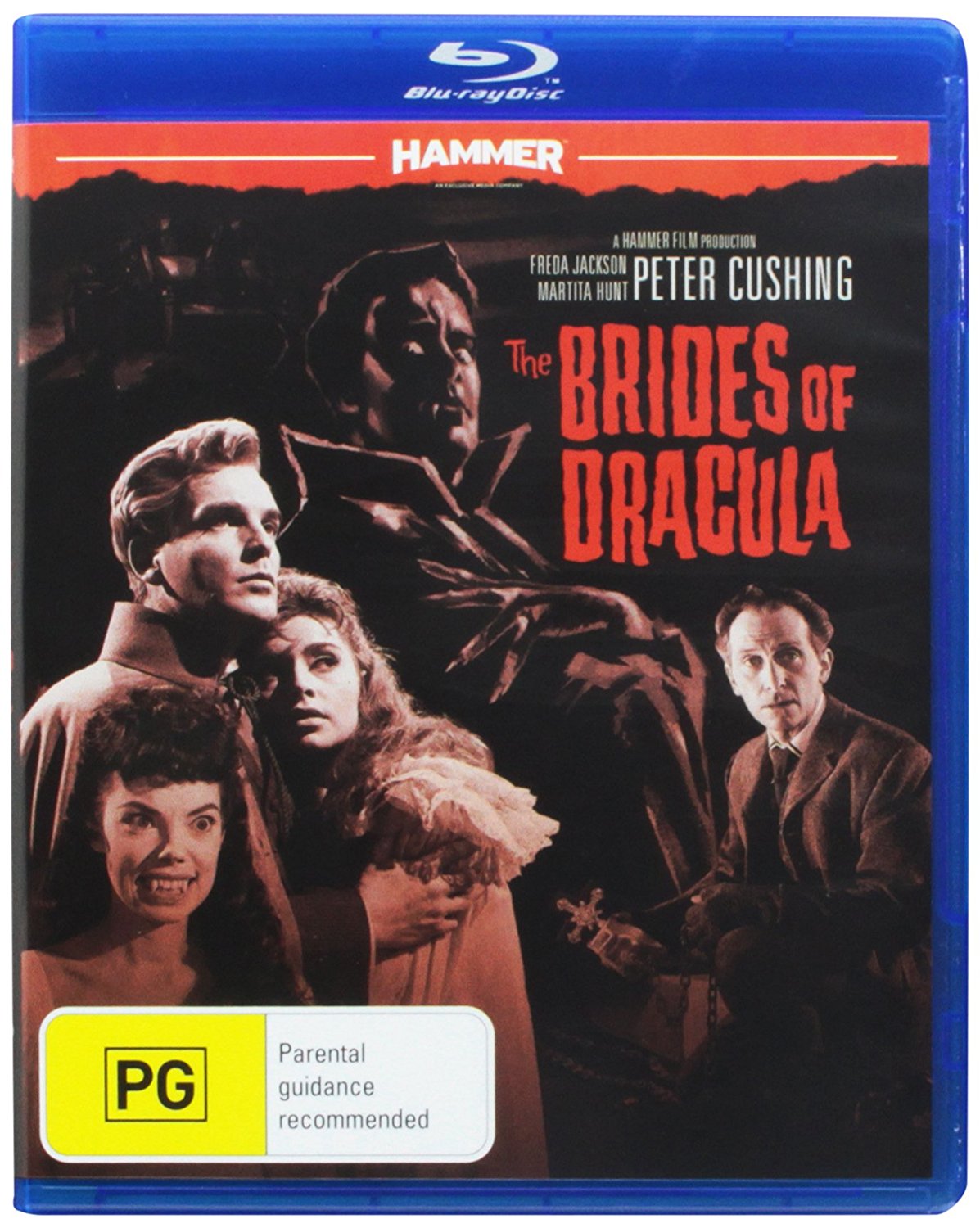 The Brides of Dracula (1960) starring Peter Cushing, David Peel, Martita Hunt, Yvonne Monlaur