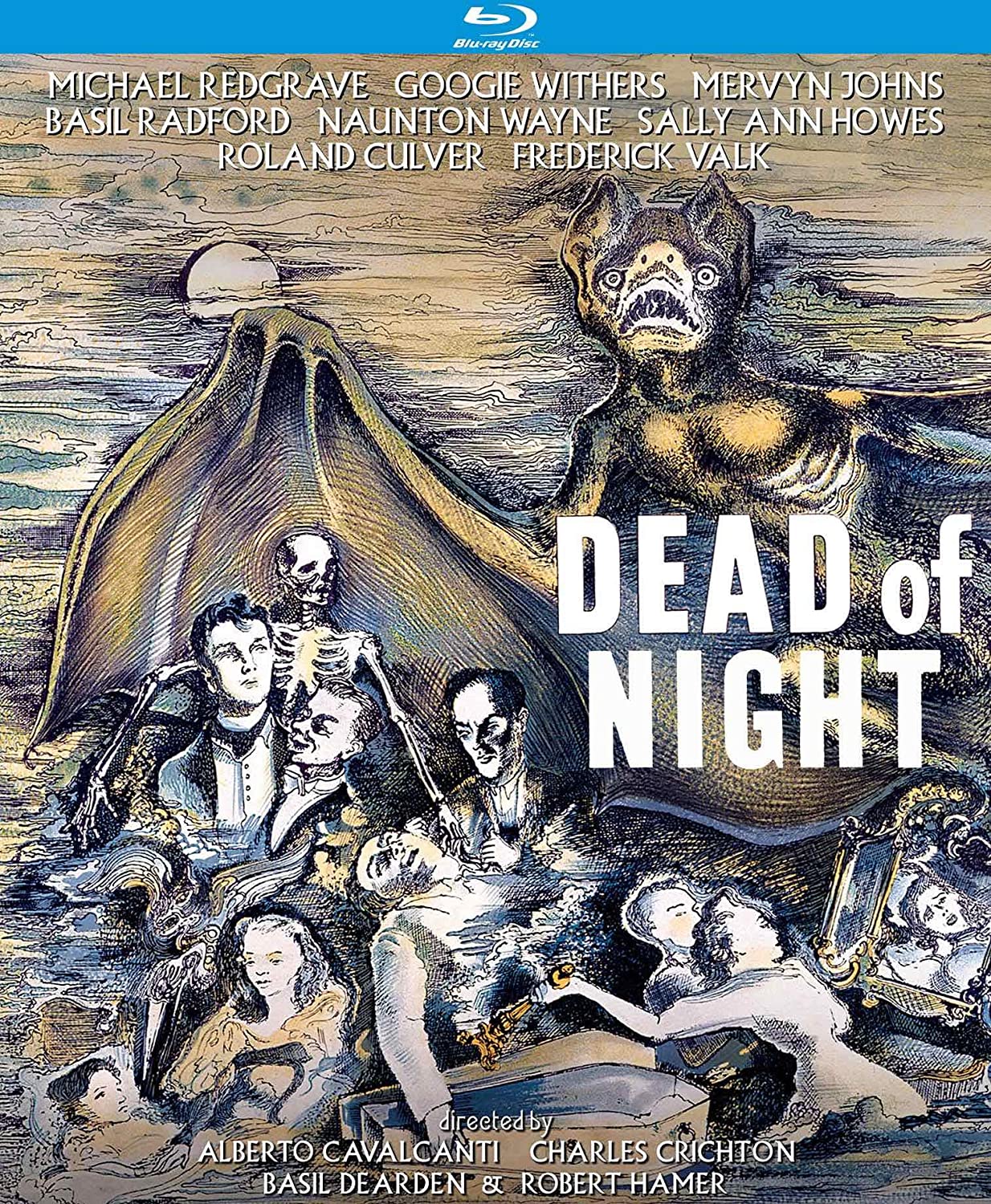 Dead of Night (1945) starring Mervyn Johns, Sally Ann Howes, Michael Redgrave