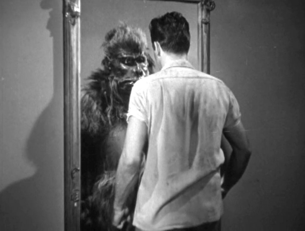 Barney Chavez looks into the mirror, and sees a gorilla staring back