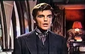 David Peel as Baron Meinster, the villainous vampire in The Brides of Dracula