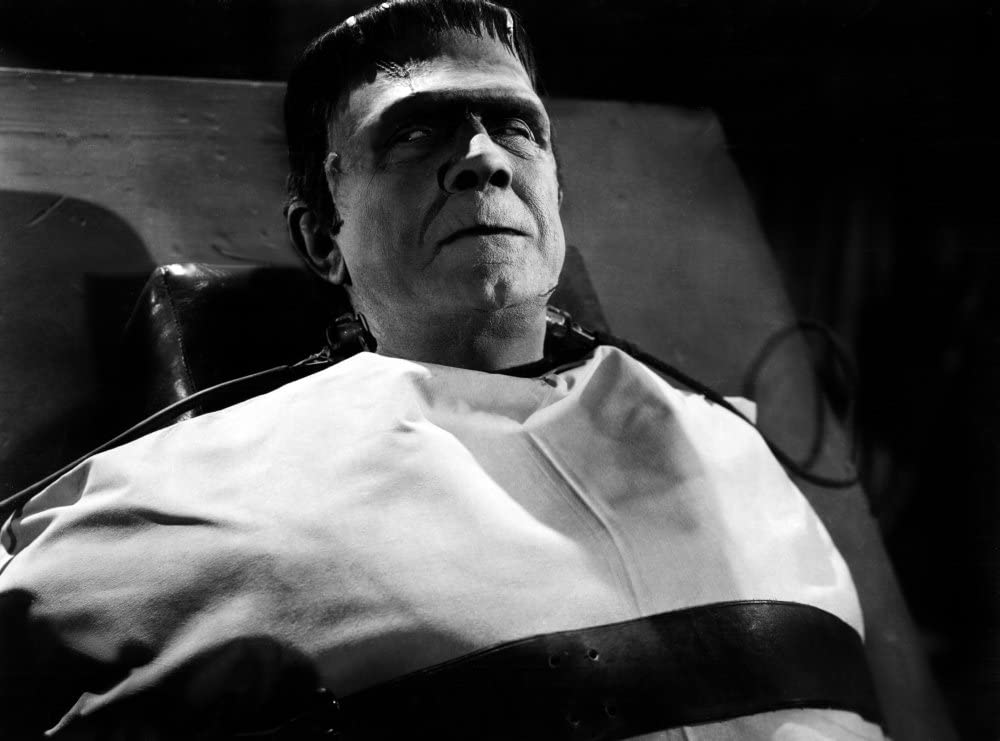 Bela Lugosi as Frankenstein's monster in Frankenstein Meets the Wolf Man