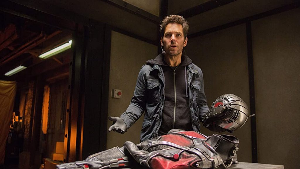 Scott Lang "finds" the Ant-Man costume