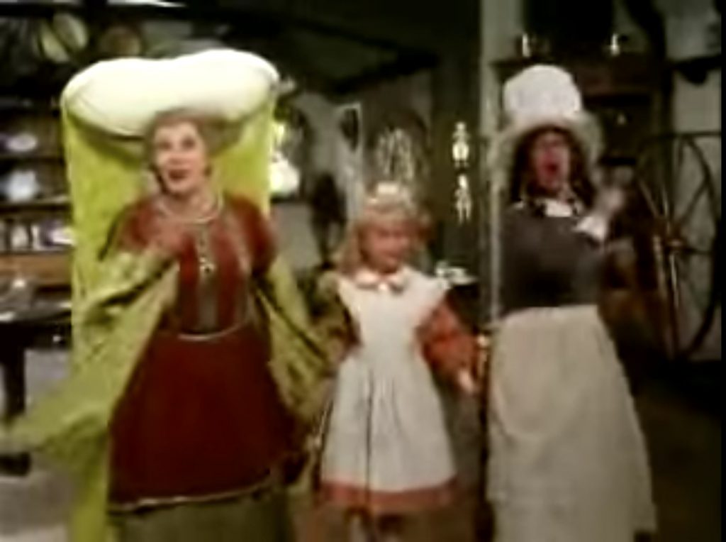 Song lyrics to There’s Something to Say for Hatred, Music and Lyrics by Steve Allen, Performed by Martha Raye and Imogene Coca in Alice in Wonderland 1985