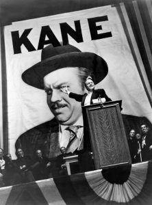 Citizen Kane Orson Welles 1941 Running For Governor