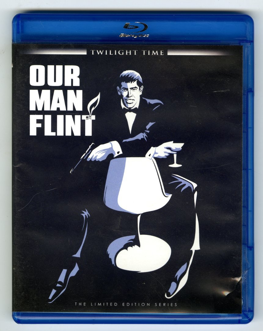 Our Man Flint (1966) starring James Coburn, Lee J. Cobb, Gila Golan, Edward Mulhare