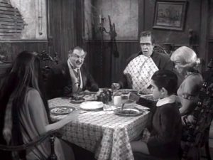 Dance With Me, Herman - the entire family (Lily, Grandpa, Herman, Marily, and Eddie) at the dinner table