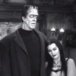 Family Portrait - Herman and Lily Munster as the average American family