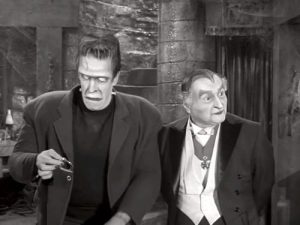 Follow That Munster - Herman Munster and Grandpa as detectives?