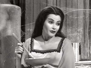 Tin Can Man - Lily Munster cooking