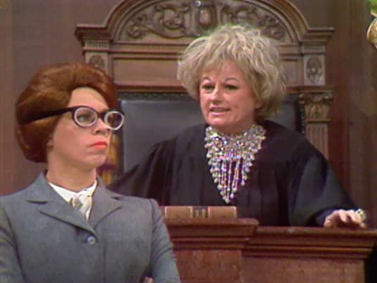 The Carol Burnett Show season 1, episode 6 - Carol Burnett and Judge Phyllis Diller