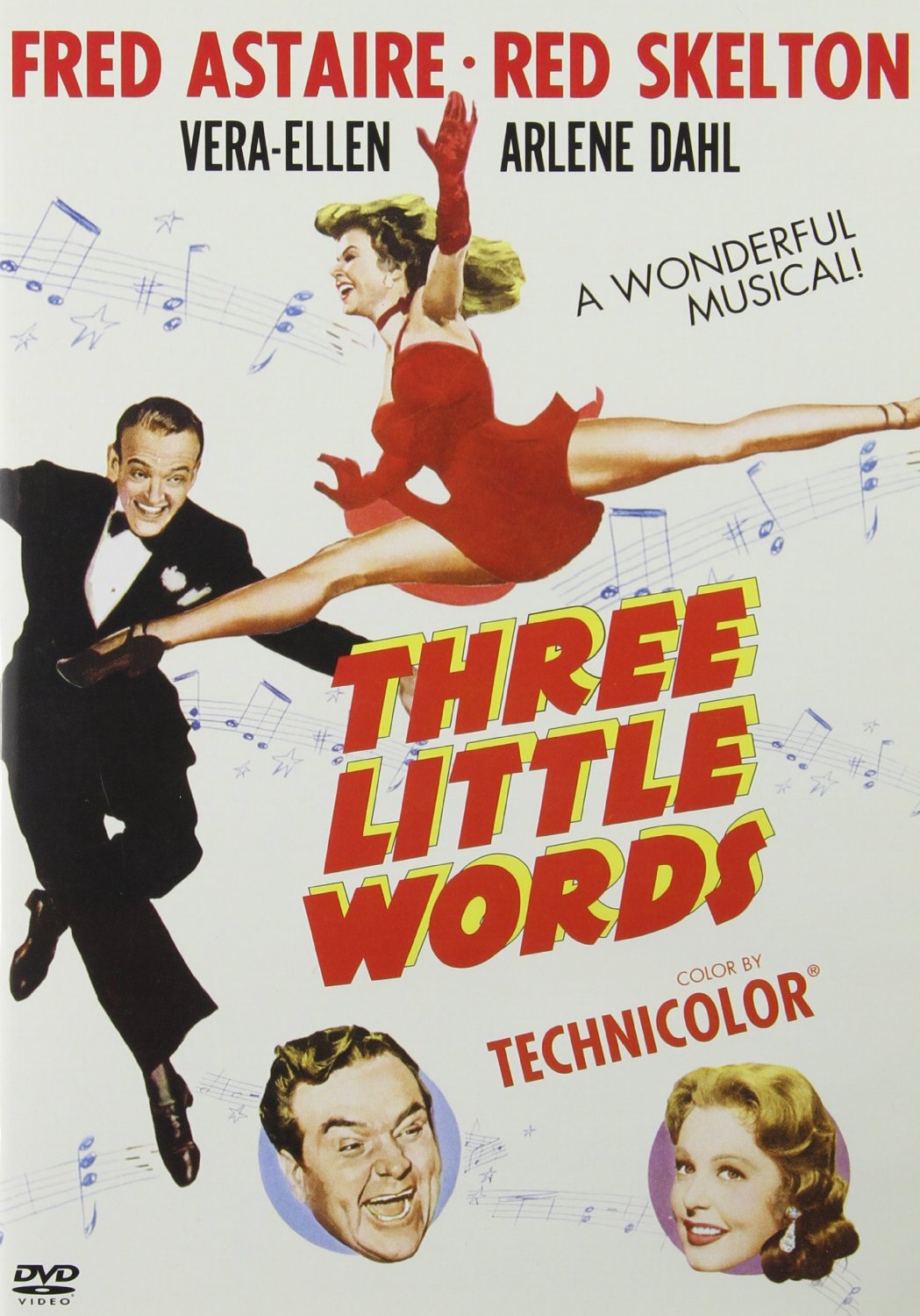 Three Little Words (1950) starring Red Skelton, Fred Astaire, Vera-Ellen, Arlene Dahl