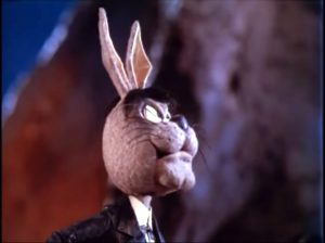 Vincent Price as Irontail, the villain of "Here Comes Peter Cottontail"