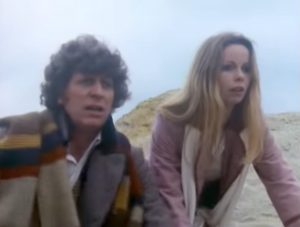 The Doctor (Tom Baker) and Romana (Lalla Ward) in "Destiny of the Daleks"