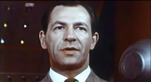 Robert Hutton as Dr. Curtis Temple.  The protagonist in "They Came from Beyond Space"