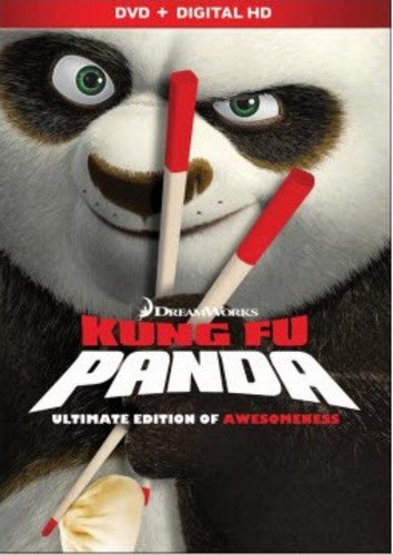 Kung Fu Panda (2008) starring Jack Black, Dustin Hoffman, Angelina Jolie