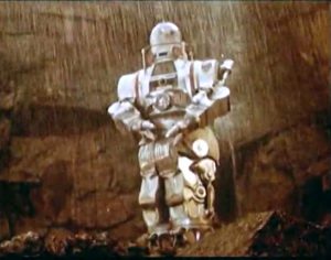 The mechanical Robot John in Voyage to the Planet of Prehistoric Women
