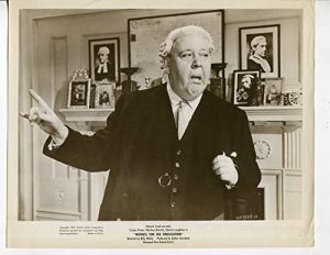 Charles Laughton as Sir Wilfrid in "Witness for the Prosecution"