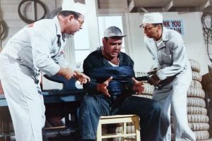 Jonathan Winters Arnold Stang Marvin Kaplan in It's a Mad Mad Mad Mad World 