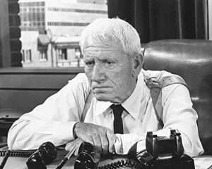 Spencer Tracy as the suspicious cop in "It's a Mad Mad Mad Mad World"