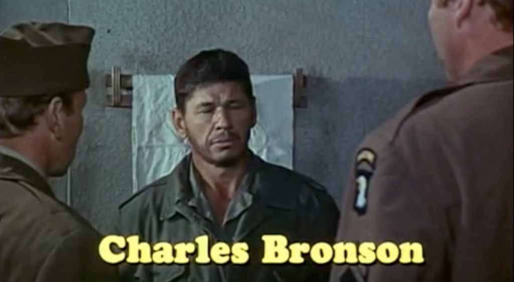Charles Bronson in The Dirty Dozen