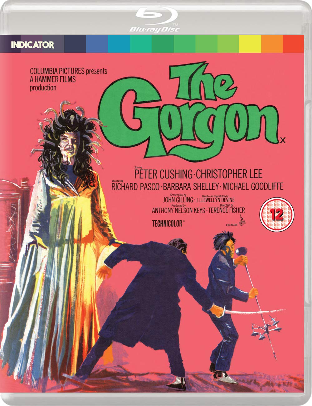The Gorgon (1964) starring Peter Cushing, Christopher Lee
