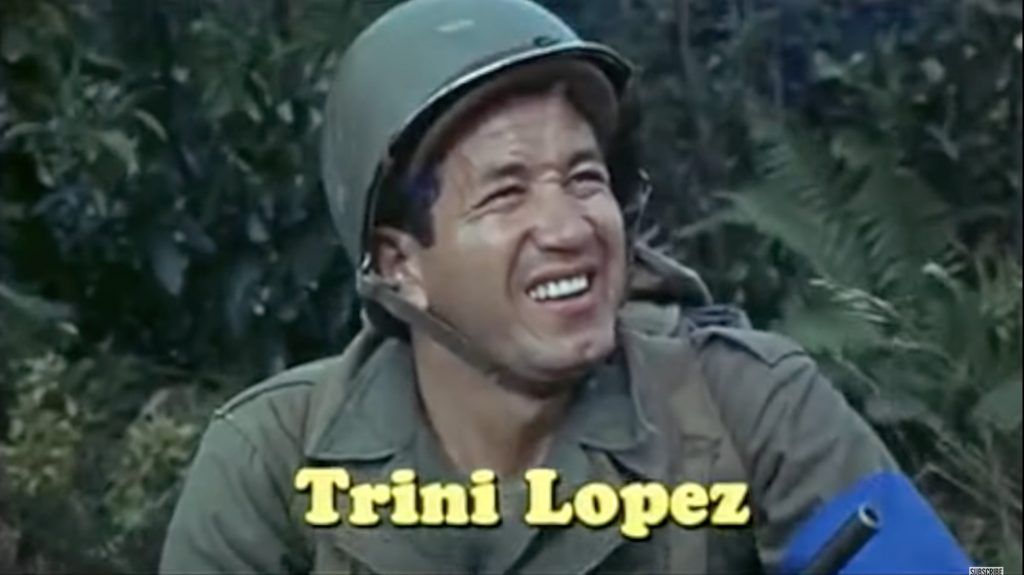 Trini Lopez in The Dirty Dozen