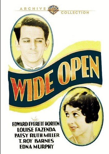 Wide Open (1930) starring Edward Everett Horton, Louise Fazenda, E. J. Ratcliffe, Vera Lewis, Louise Beavers