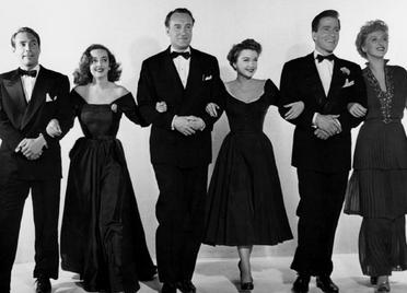 The cast of All About Eve