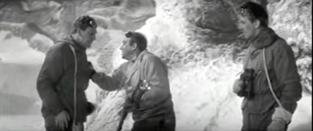 Tom Friend, Ed Shelly, John Rollason in "The Abominable Snowman of the Himalayas"