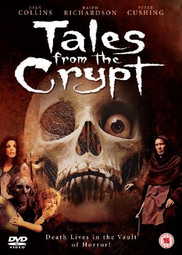 Tales from the Crypt (1972) starring Ralph Richardson, Joan Collins, Peter Cushing