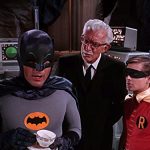 Batman (Adam West), Alfred (Alan Napier), Robin (Burt Ward) in "Instant Freeze"
