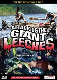 Attack of the Giant Leeches (1959), starring Ken Clark, Yvette Vickers, Bruno VeSota, Michael Emmet