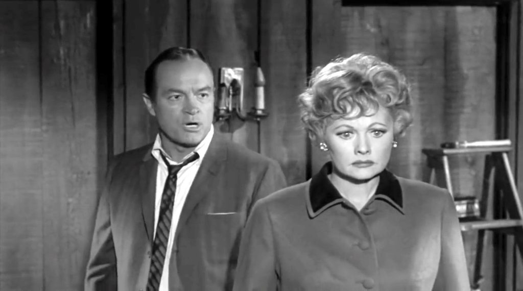 The final fight in "The Facts of Life" - Bob Hope, Lucille Ball