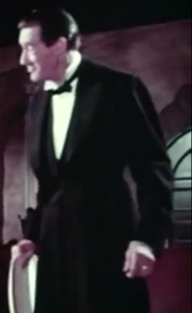 John Carradine as George the butler