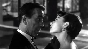 Linus and Sabrina - Humphrey Bogart and Audrey Meadows