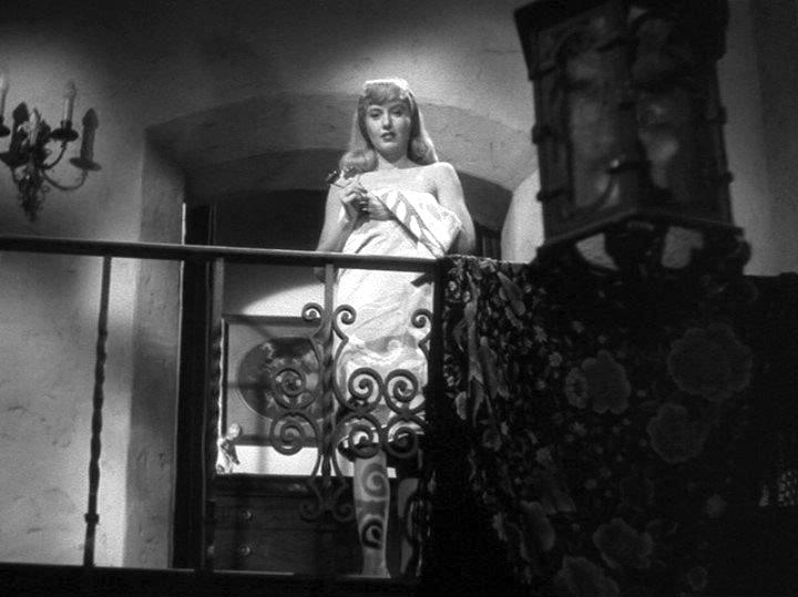 Barbara Stanwyck as the femme fatale in "Double Indemnity"
