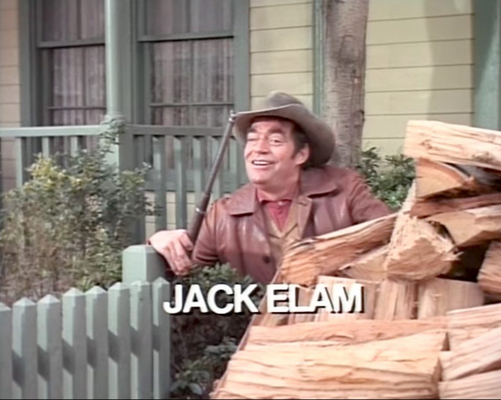 Jack Elam in "Support Your Local Sheriff"