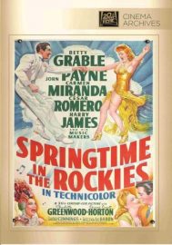 Springtime in the Rockies (1942) starring Betty Grable, John Payne, Carmen Miranda and Cesar Romero