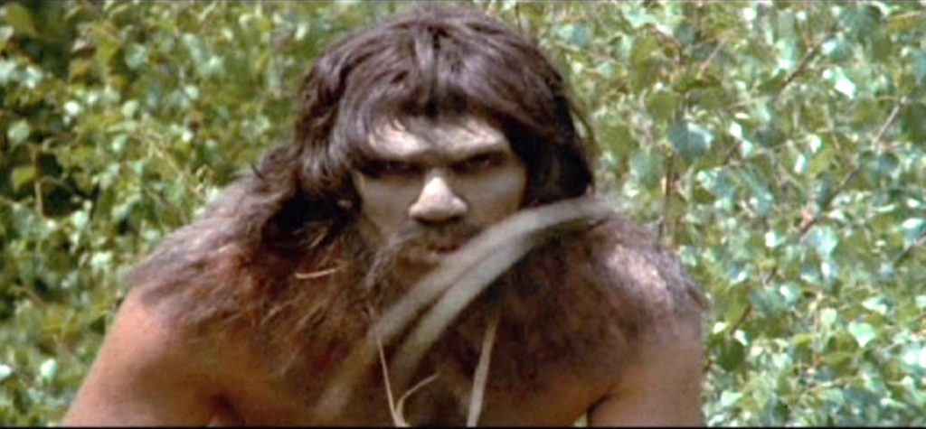 One of the cavemen in "The Land That Time Forgot"
